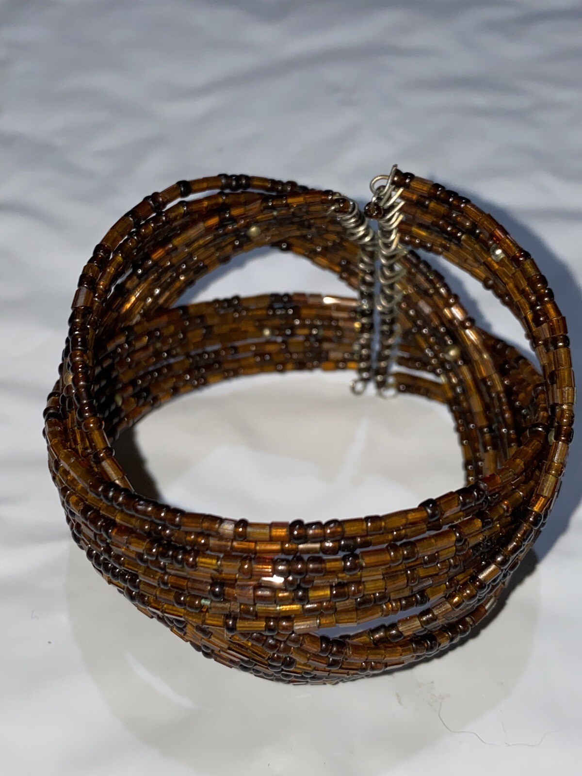 Beaded Cuff Wrap Bracelet