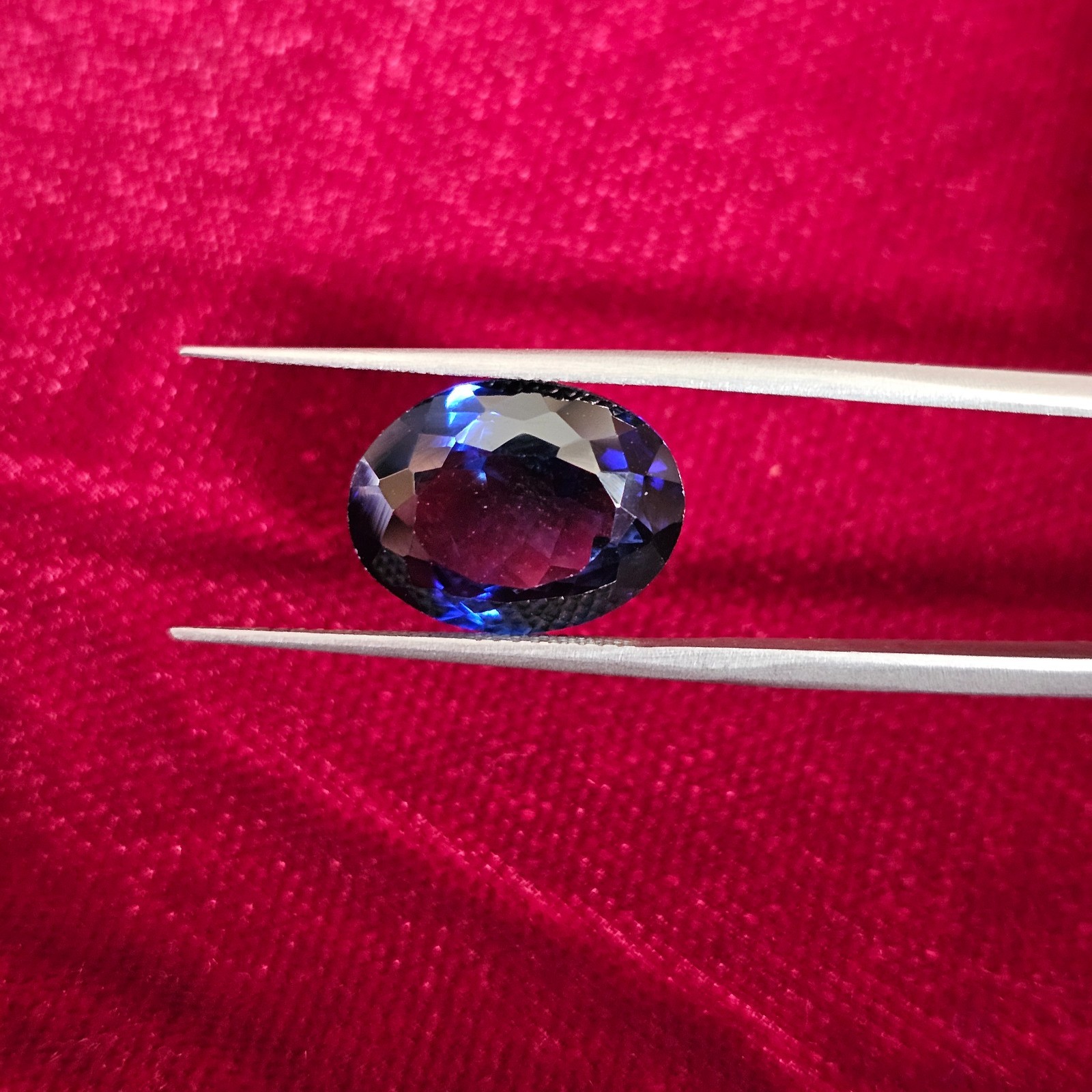 2 pcs 10 Ct each Blue Sapphire Oval Cut Loose Gemstone September Gift