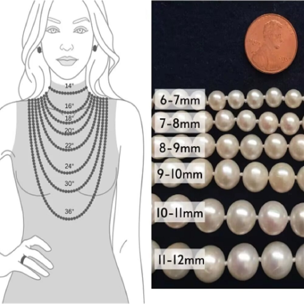 Beautiful Pearl AAA Japan Akoya 9-10mm White Pearl Necklace 925S 20 inch