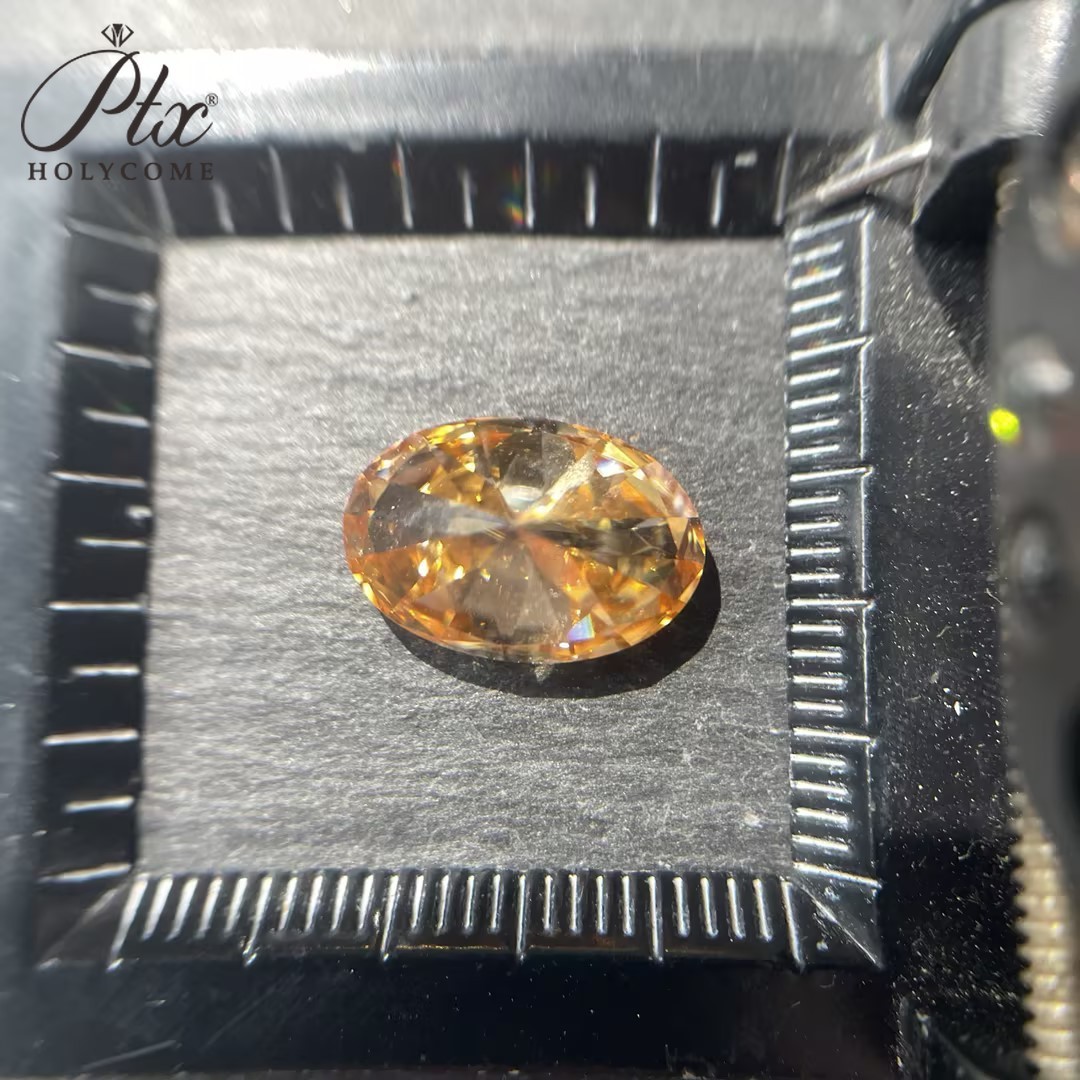GRA Oval Cut 0.1-10ct D Color VVS1 Loose Moissanite Sparkling for Jewelry Making