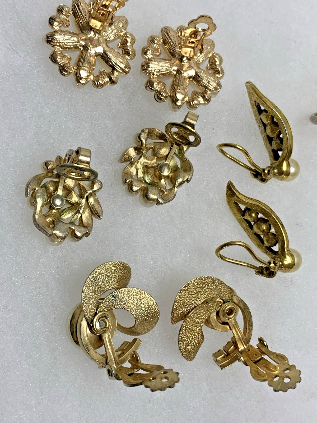 Special Occasion Jewelry Lot Trifari Faux Pearl Rhinestone Bridal Vintage Now