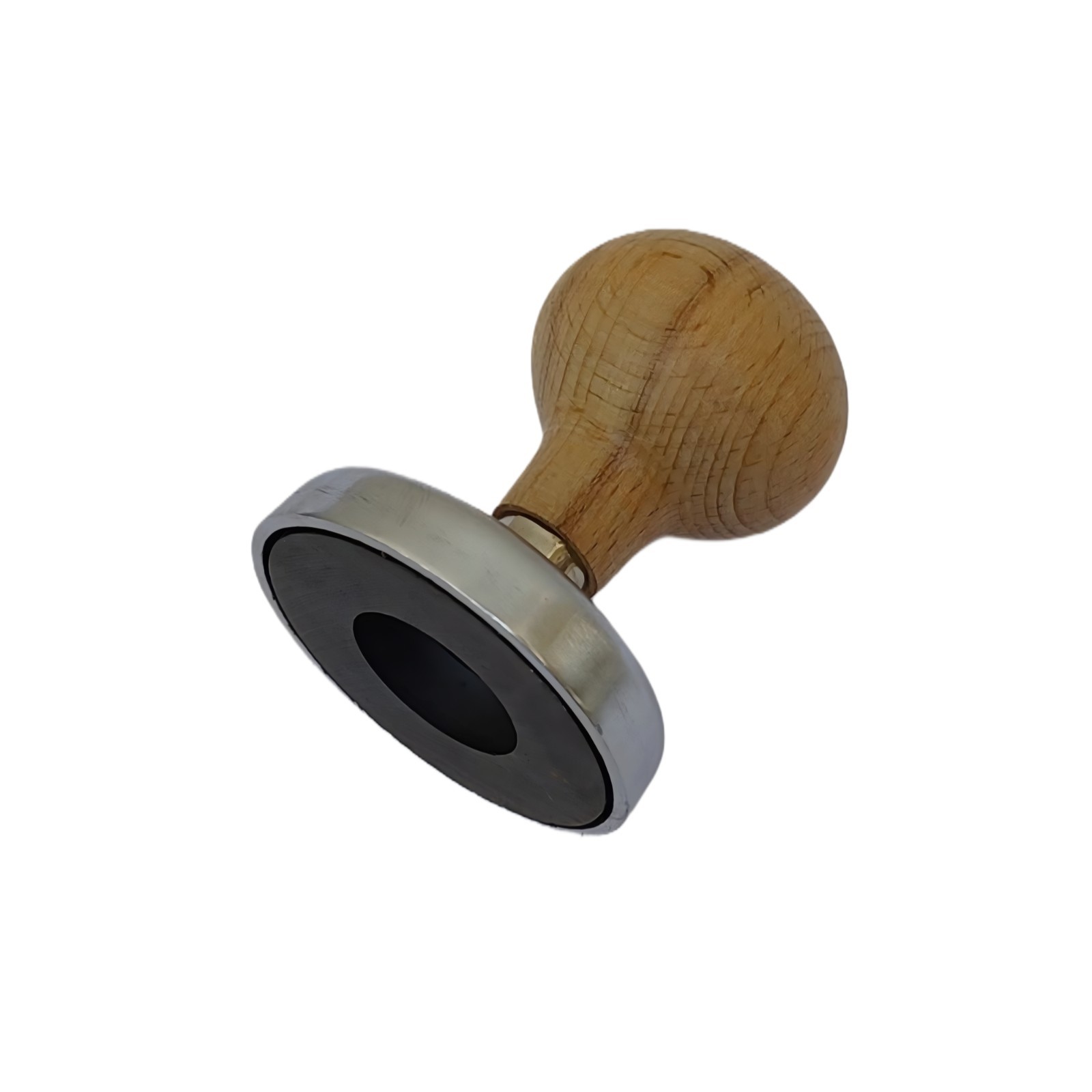 Gold Testing Magnet with Round Wooden Handle – Jewelry Making Tool