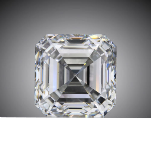 1.5 carat Asscher cut Diamond GIA H color VS1 clarity no flourescens Ideal loose