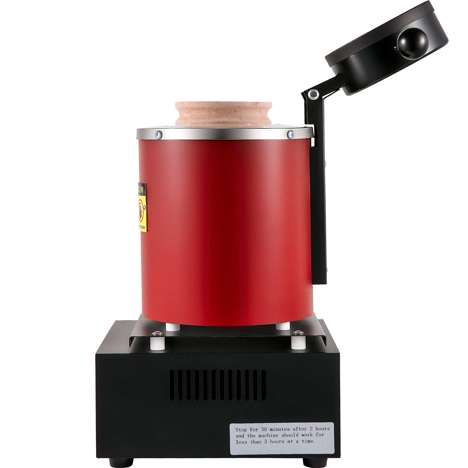 Uimoso Electric Gold Melting Furnace with Ceramic Crucibles and Ingot Mold