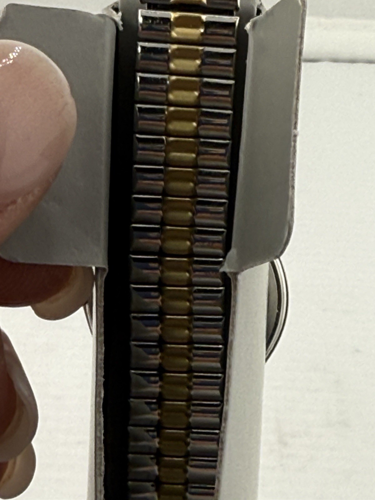 Timex® Women’s Two Tone Expansion Watch – T2N068- New!!