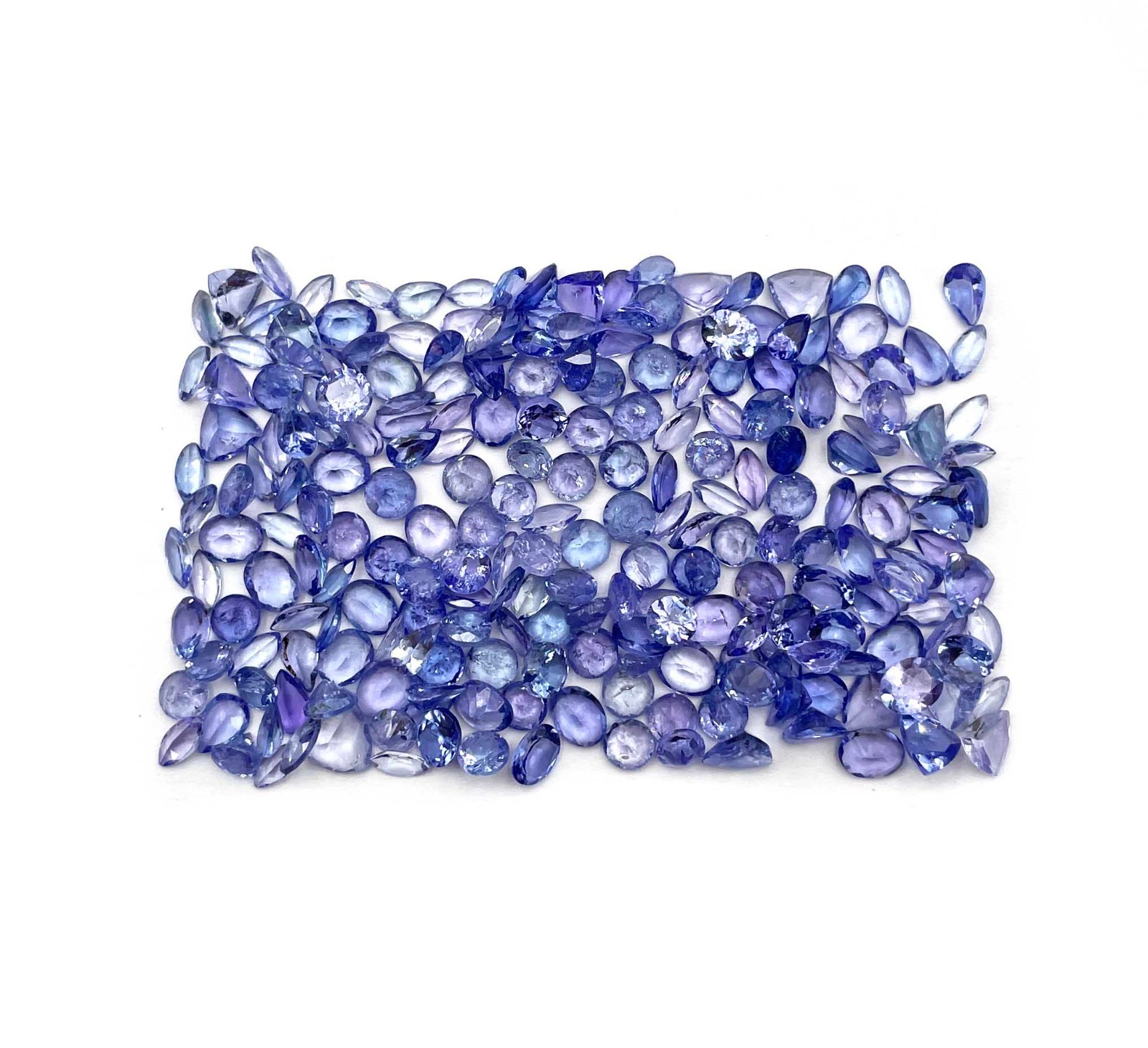 Natural Tanzanite Mix Shape Cut Loose Gemstone Lot 18-20 Pcs 2.50*5-5 MM 5 CT