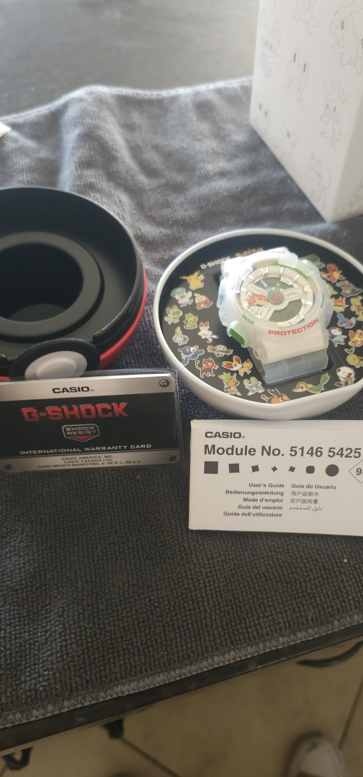 IN HAND Casio G-SHOCK x Pokémon 30th Anniversary GA110PKM-7A NEW Complete