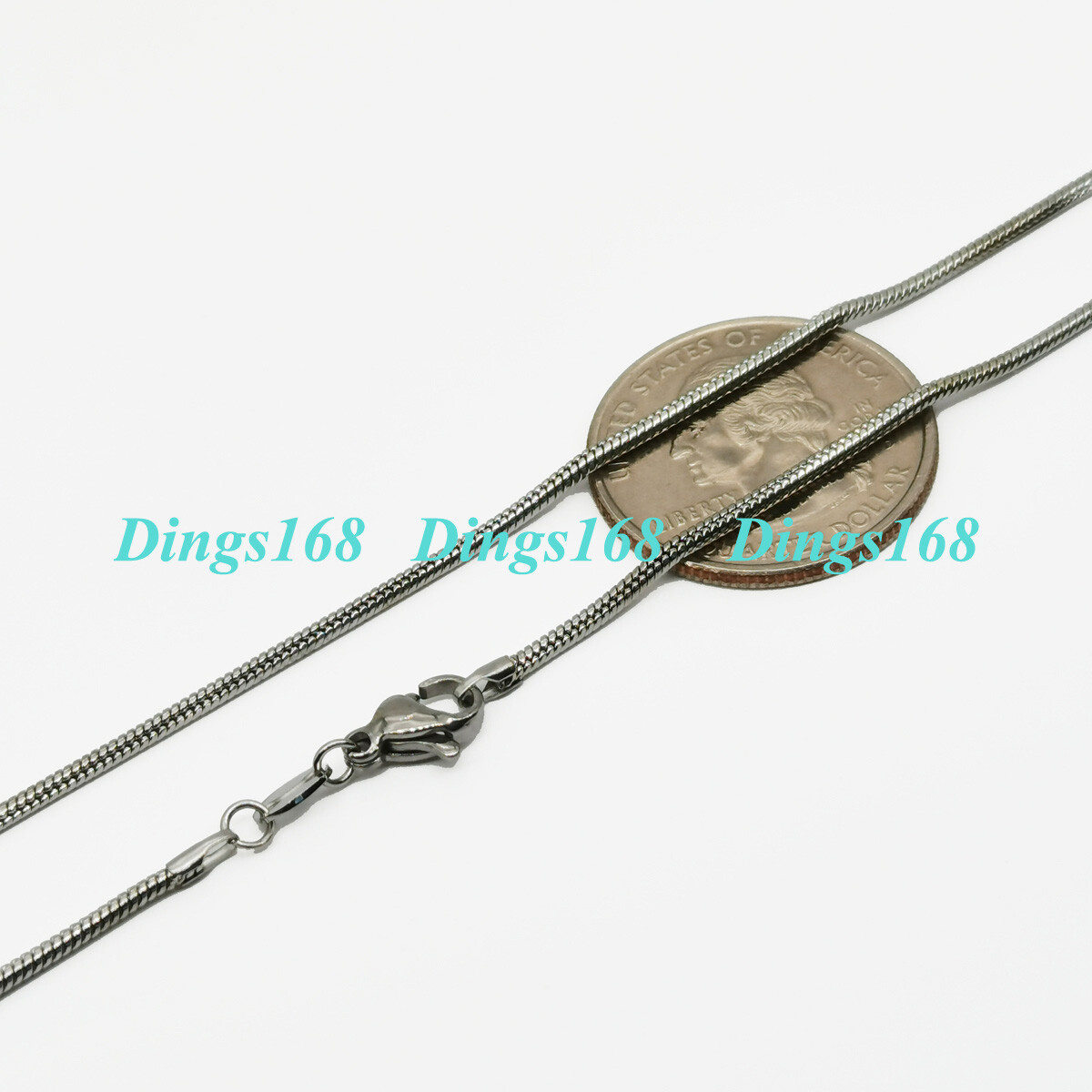 925 Sterling Silver Snake Chain Necklace 16/18/20/22/24/26/28/30/32/34/36/38inch