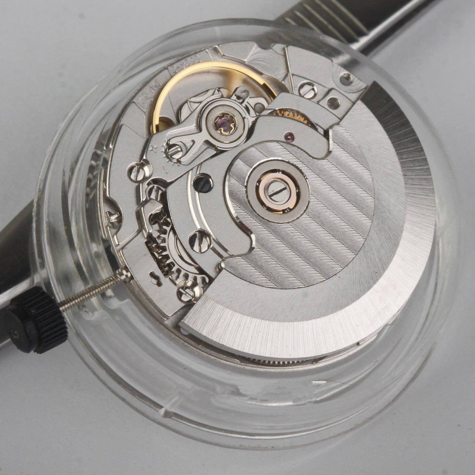 White/Gold Retro Clone 25 Jewels Automatic Watch Movement For ETA 2824 2824-2 B