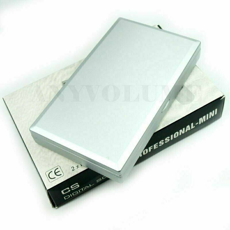 500g x 0.1g Digital Pocket Scale 0.1 Gram Portable Precision Scale CS-500 Silver