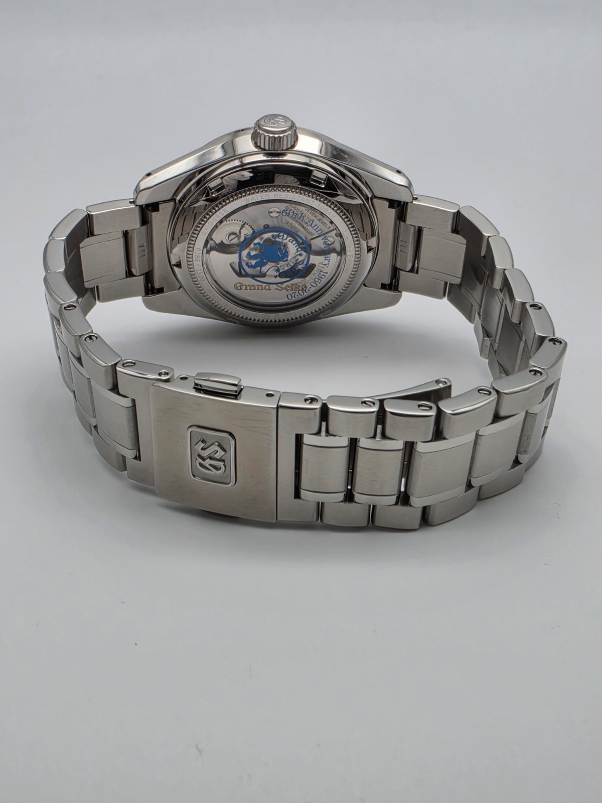 Grand Seiko SBGH281 Hi-Beat 36000 Blue Dial 60th Anniversary Limited Box