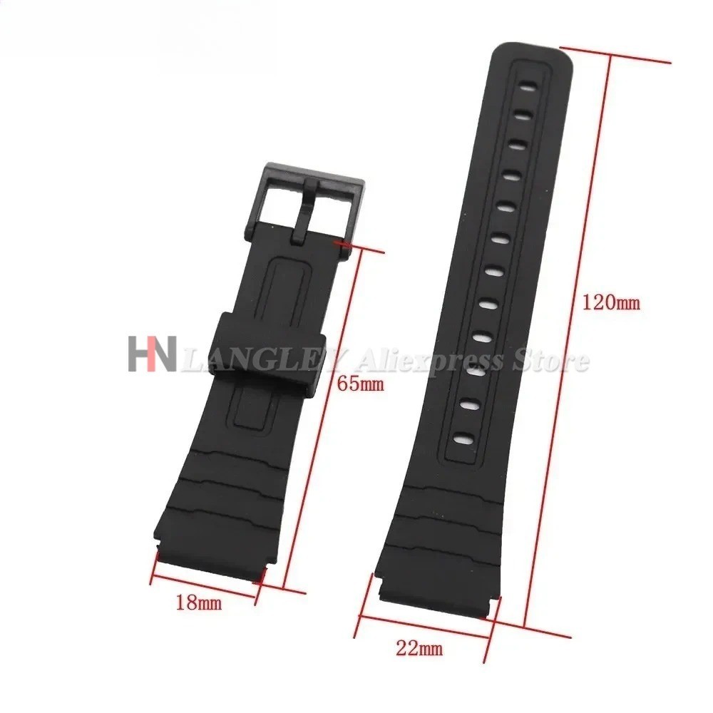 CASIO Watch Band F-91W,F-28W,F-91WG,F-93W,F-94WA,F-105W,F-106W,FLB-91W