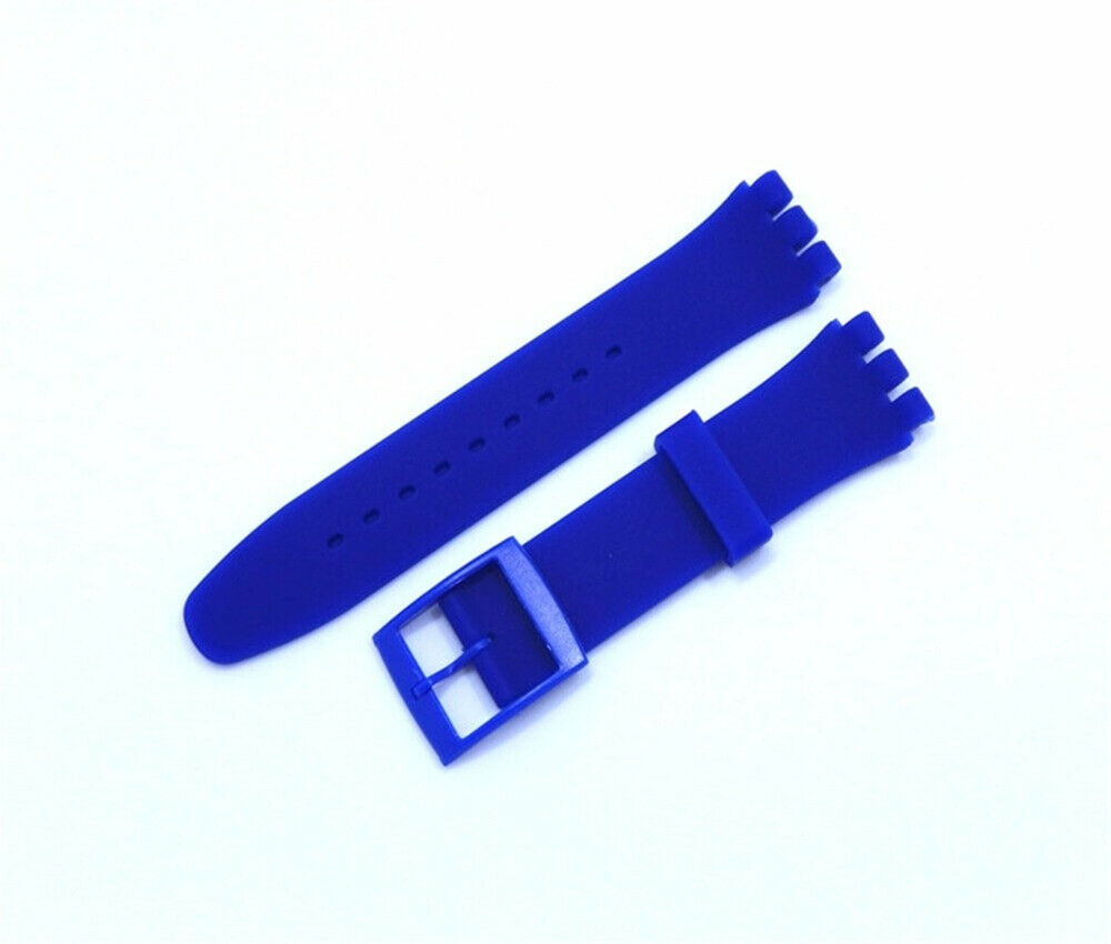 Wrist Watch Band Strap For Swatch 16mm 17mm 19mm 20mm Rubber Silicone Watchband