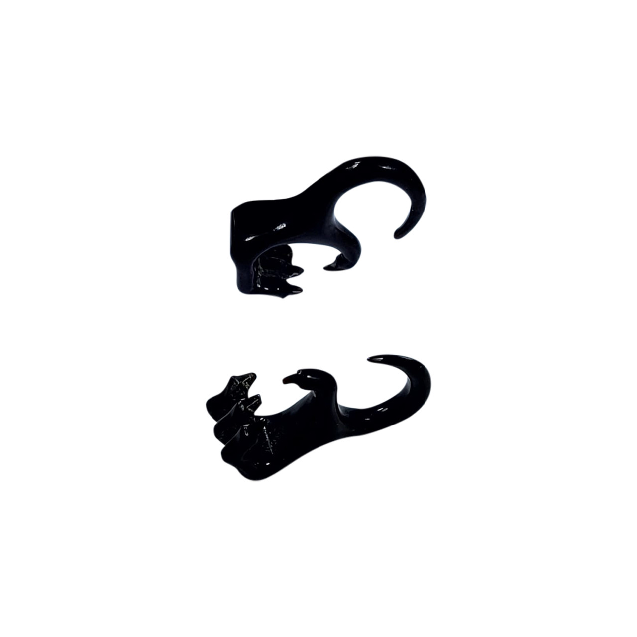 Organic Bone Ear Tapers 6g Claw Talon Design – Sold as a pair