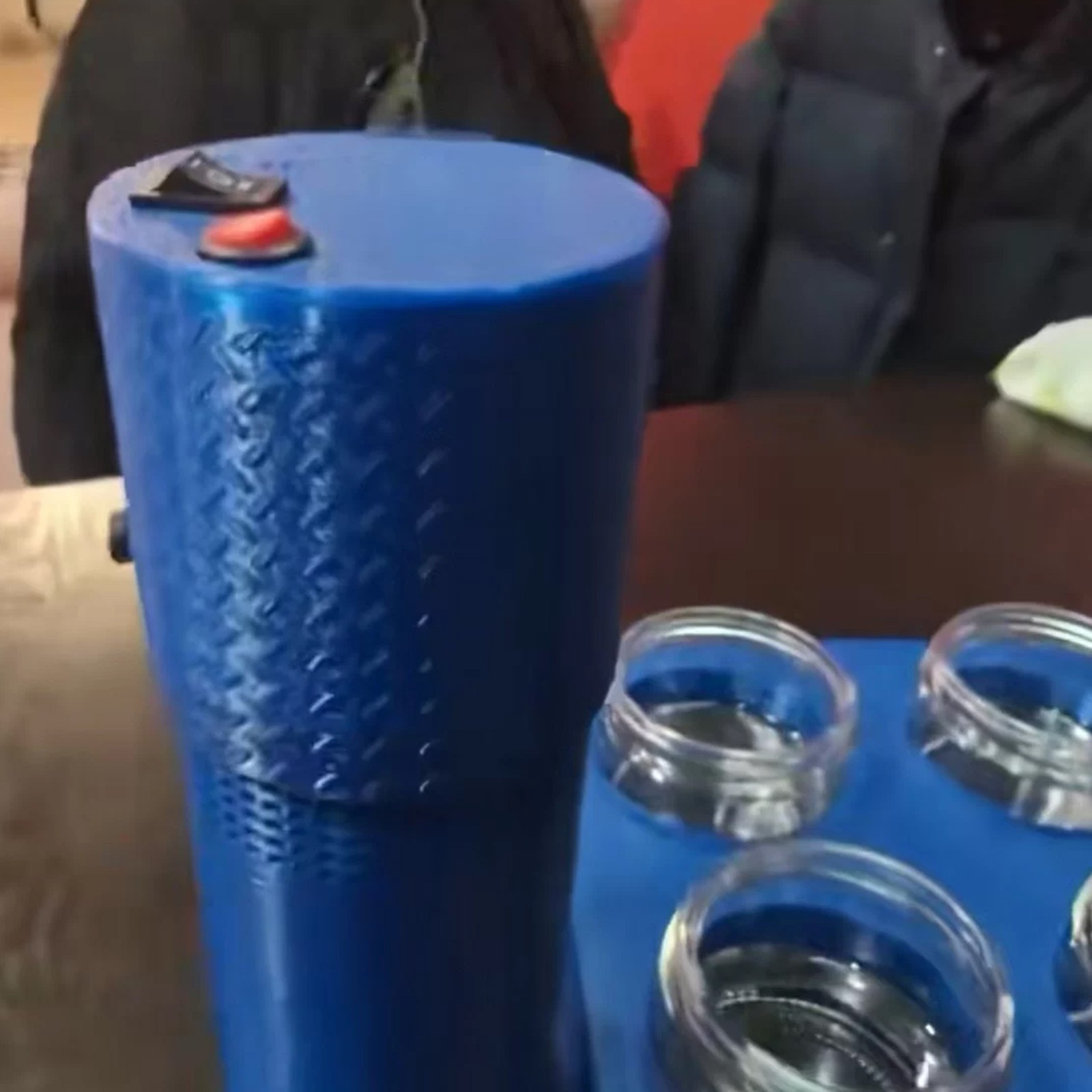 Watch repair tool movement parts cleaning and drying all-in-one machine