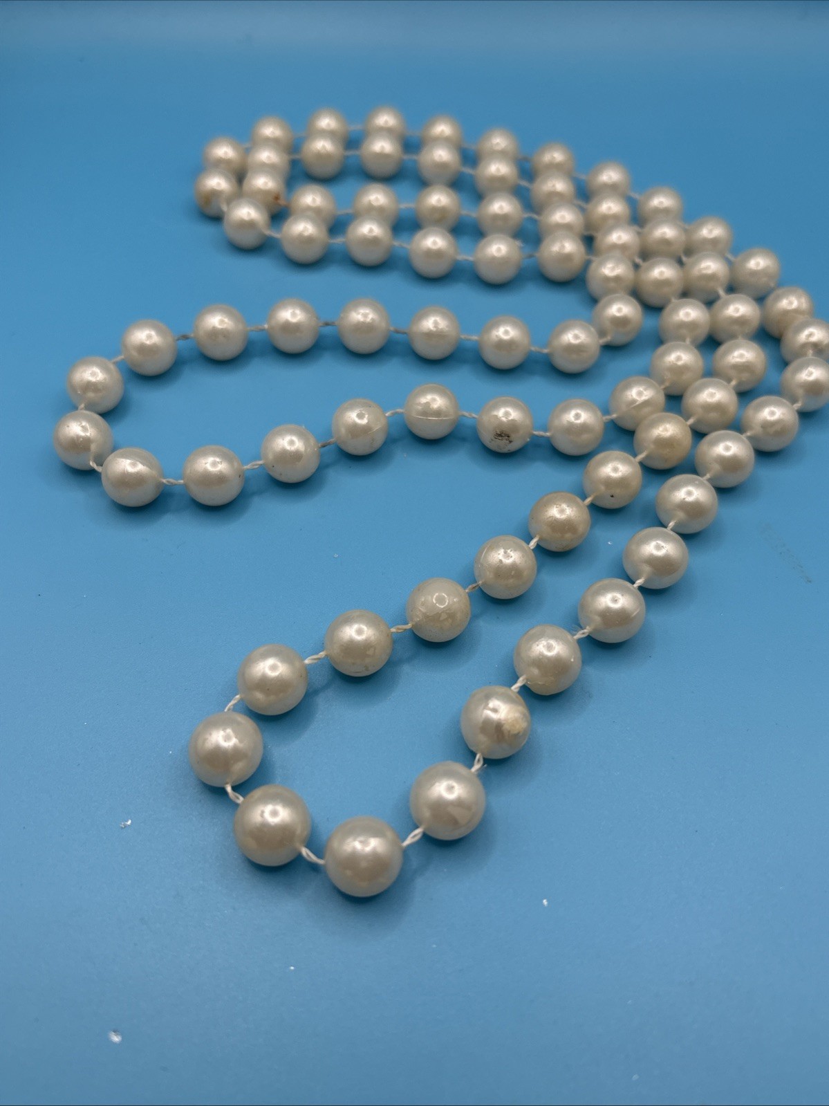 Lot Of 11 Vintage Mixed Strands Of Estate Faux Pearls (see Description)