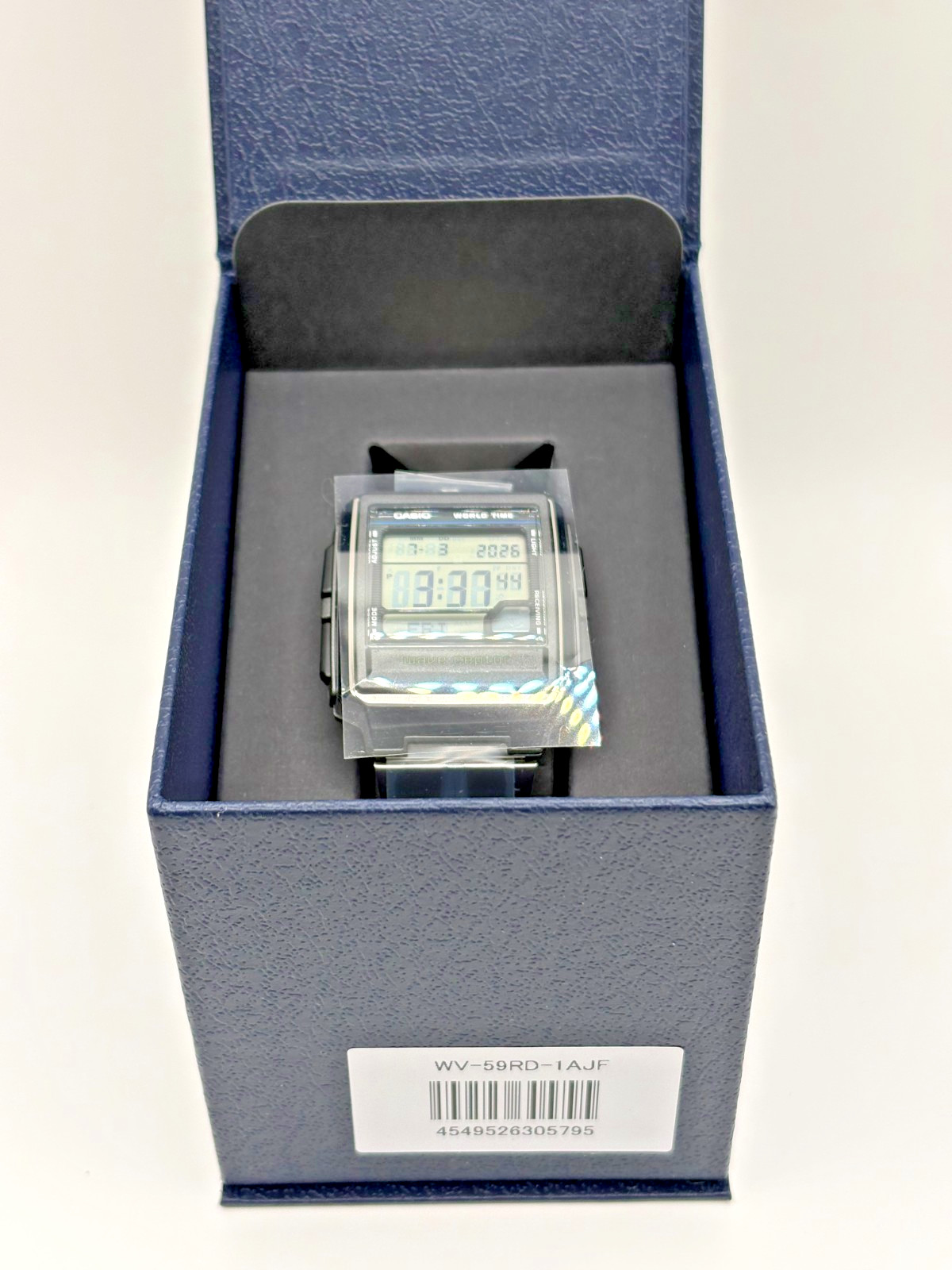 CASIO WV-59RD-1AJF Wave Ceptor Radio Controlled Watch Silver Men’s Wristwatch