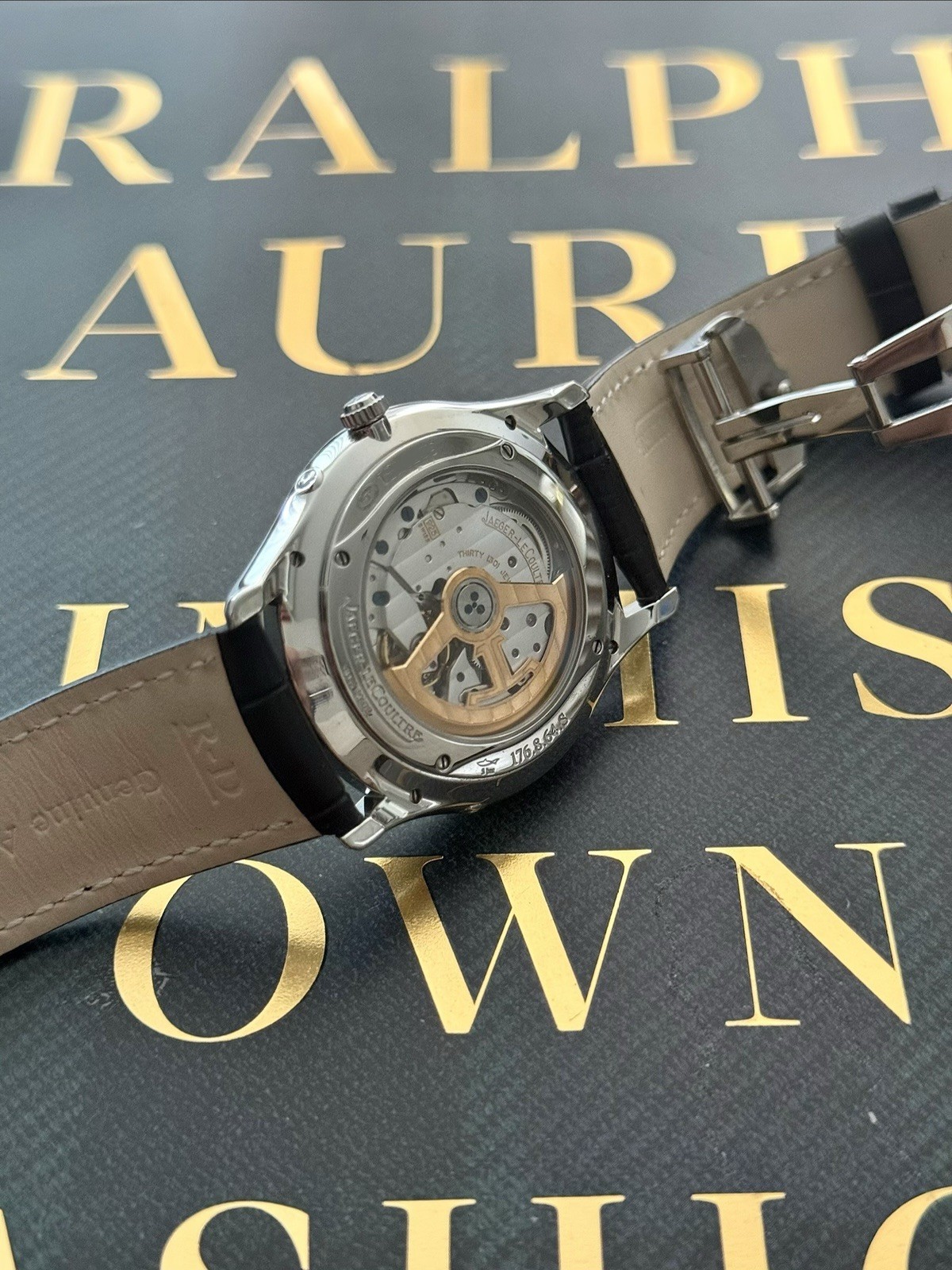 Jaeger-LeCoultre Master Ultra Thin Moon 39mm Black Dial Auto Moon/Date
