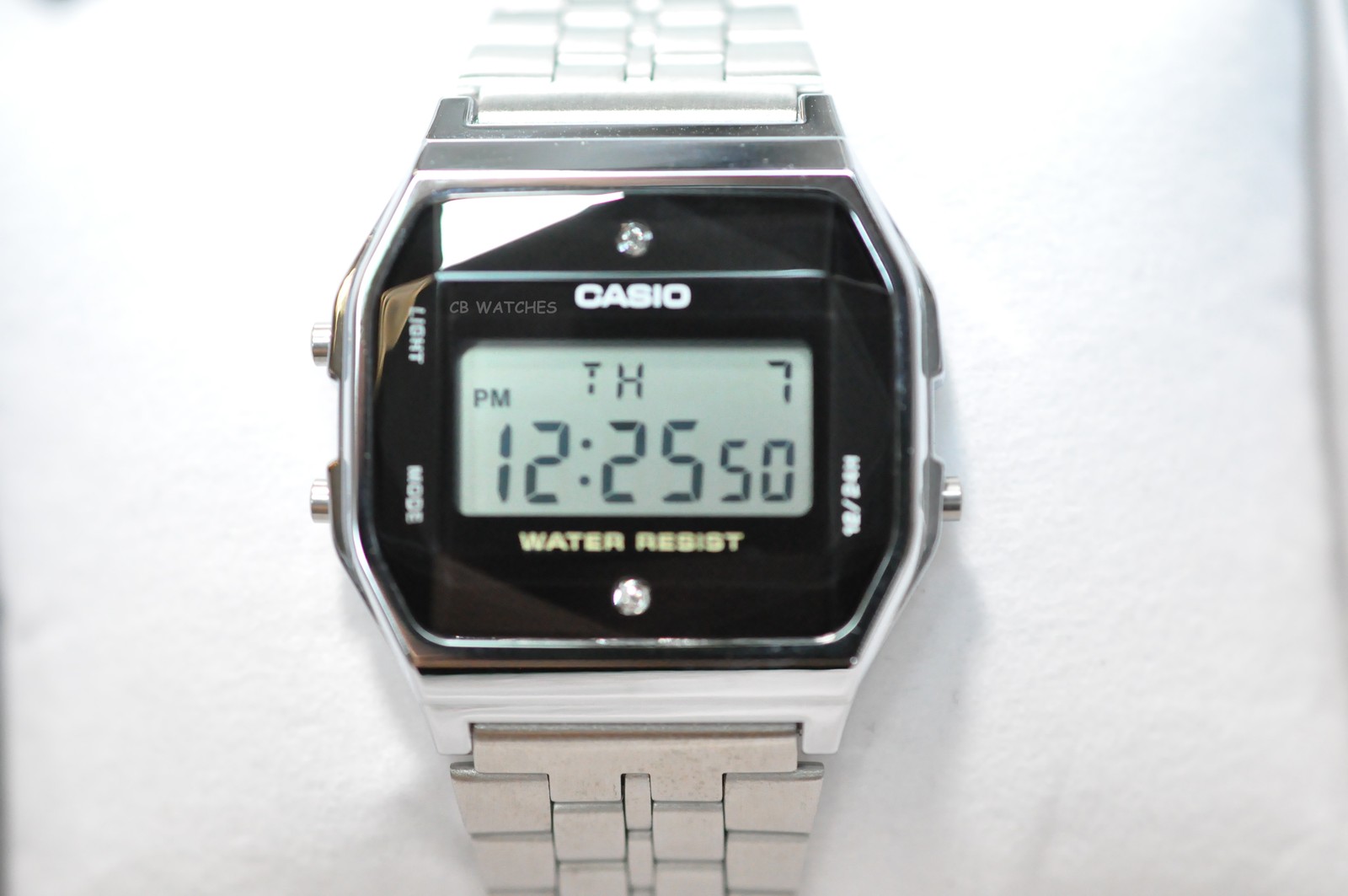 A159WAD-1 Casio Men’s Diamond Series Watch Stainless Steel Glass made Japan