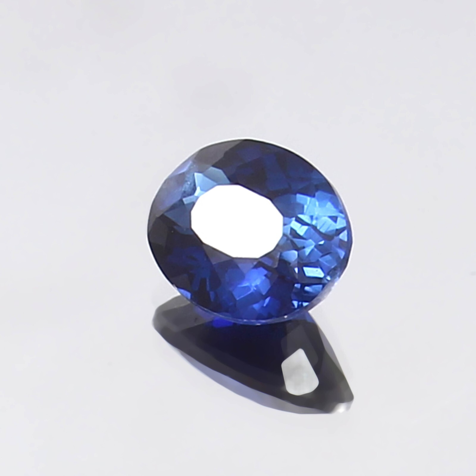 AAA 9×7 MM Natural Flawless Ceylon Royal Blue Sapphire Loose Oval Gemstone Cut