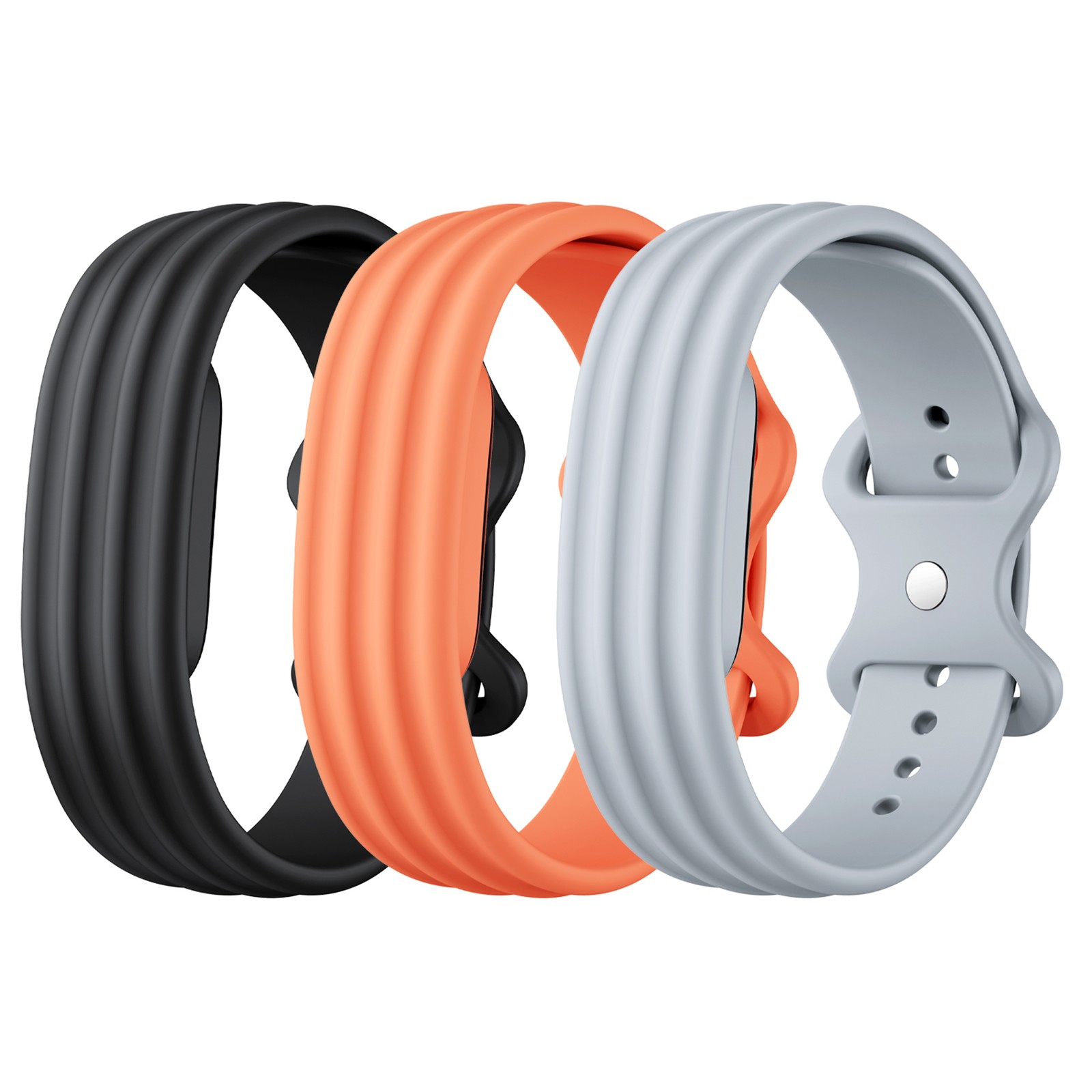 For Google Fitbit Air 2026 Adjustable Soft Silicone Band Sports Strap Wristband
