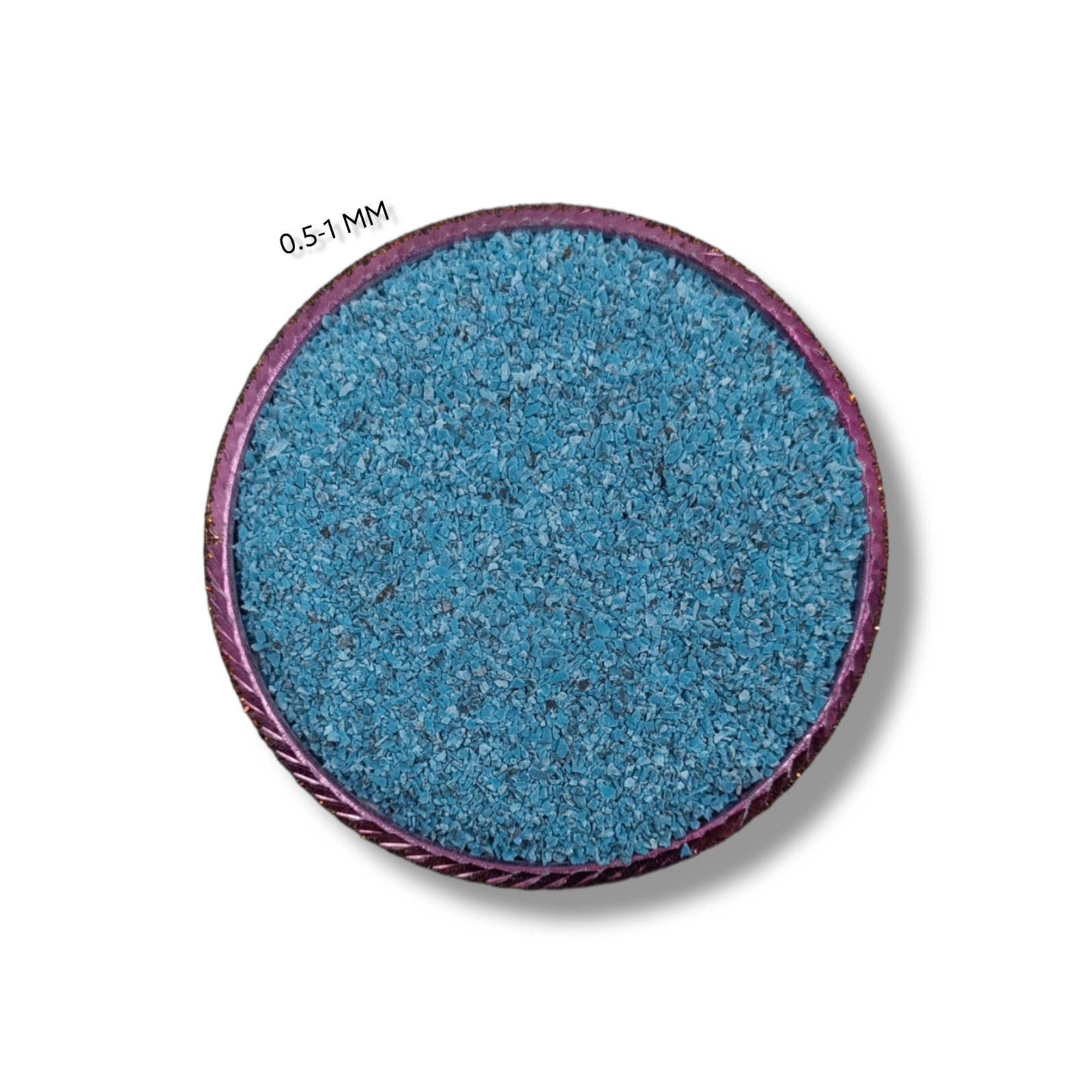 Crushed Gemstone Coarse 0.5-1 MM Crushed Powder For Ring Inlay Woodwork Inlay