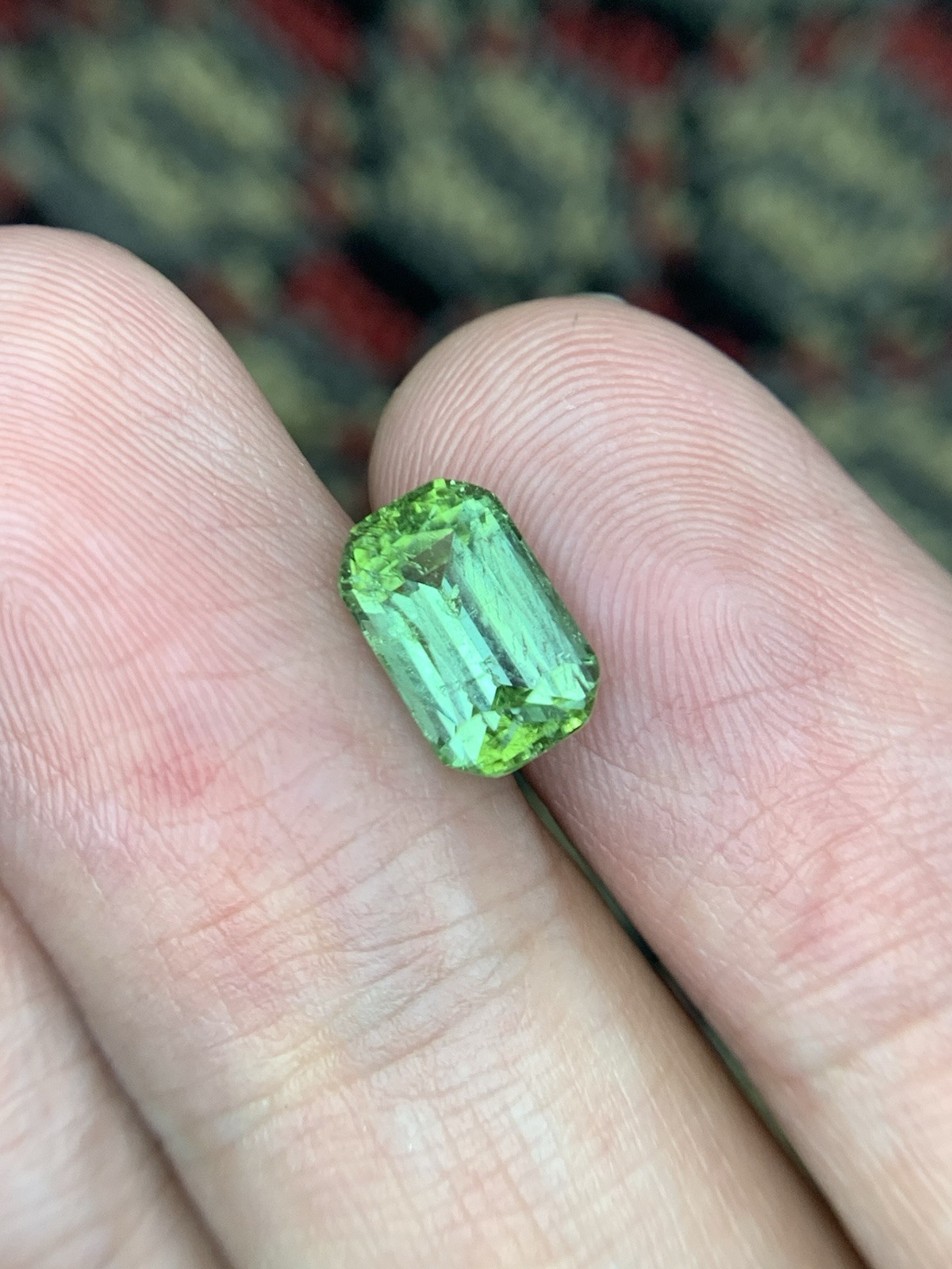 2.65 carats Tourmaline from Afghanistan | 9.6×6.1×5.3mm | Slightly included