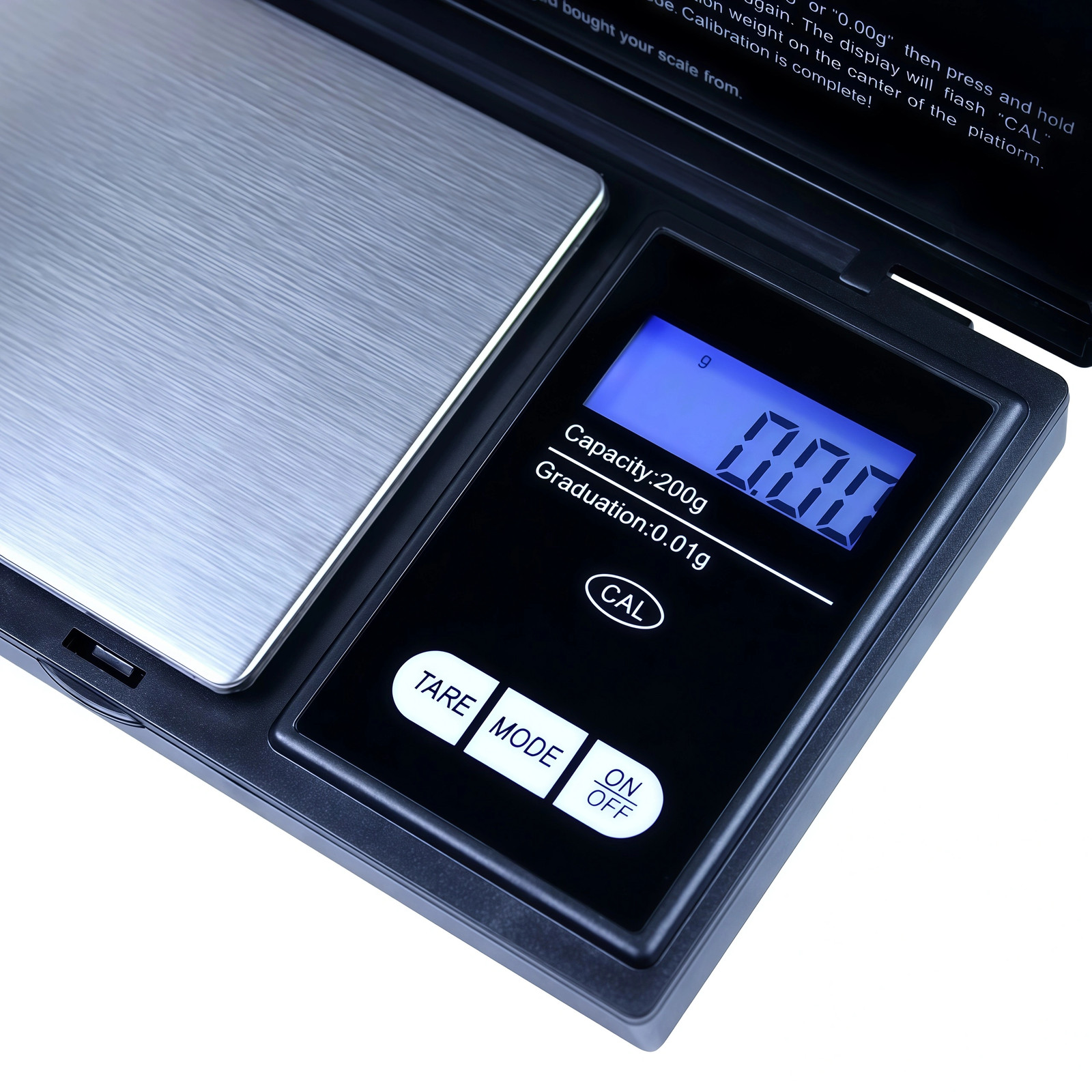Digital Scale 200g x 0.01g Jewelry Gold Silver Coin Gram Pocket Size Grain New