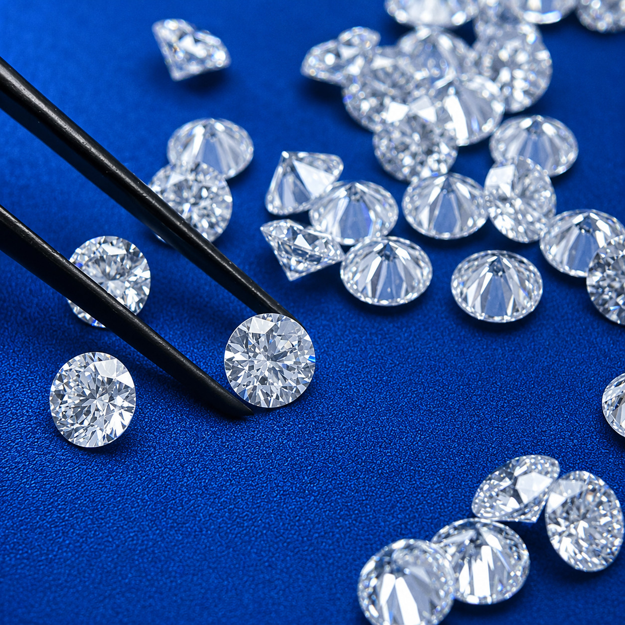 Loose Diamond 4.60 MM Round DEF/VS1 Lab Grown Diamond Set of 1 PCS Loose Diamond
