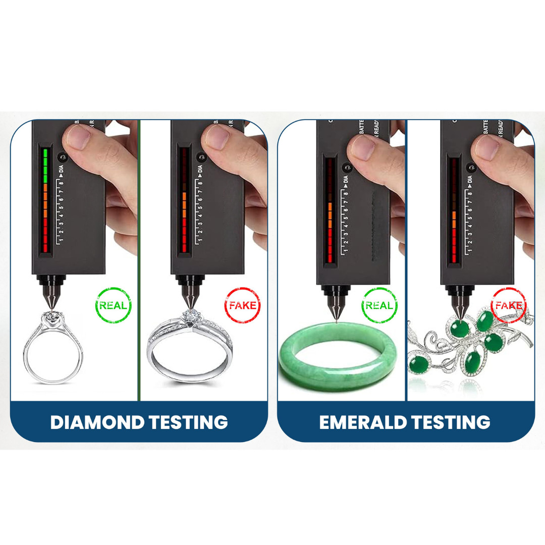 Diamond Tester Selector Gemstone Testing Kit Digital Electronic Magnifier Tool
