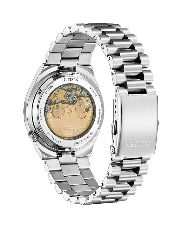 Citizen Men’s Tsuyosa Automatic Sunray Yellow Dial Watch – NJ0150-56Z NEW