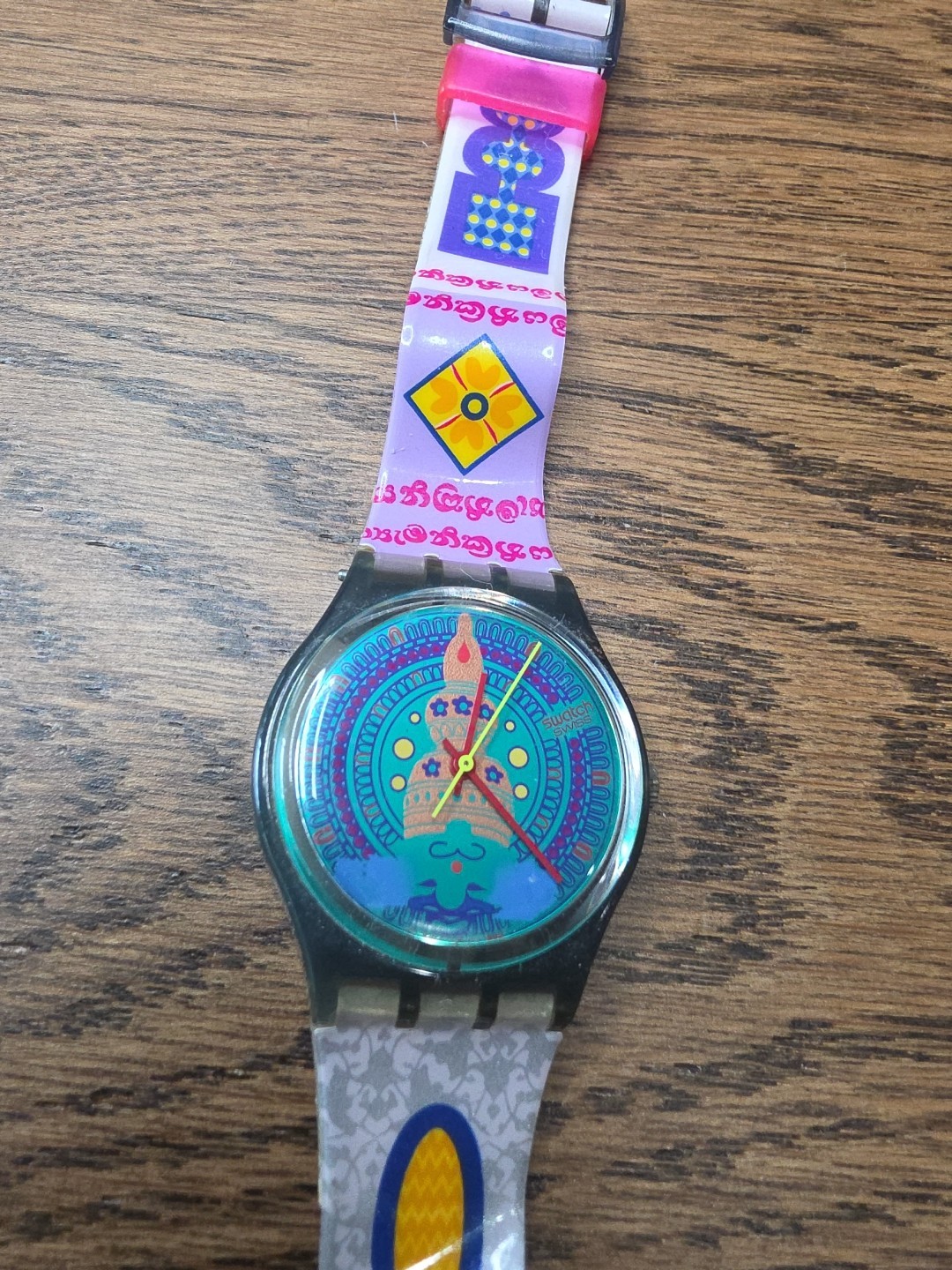 Swatch Sari Watch GK147 Vintage 1994 PARTS REPAIR NOT WORKING ONLY