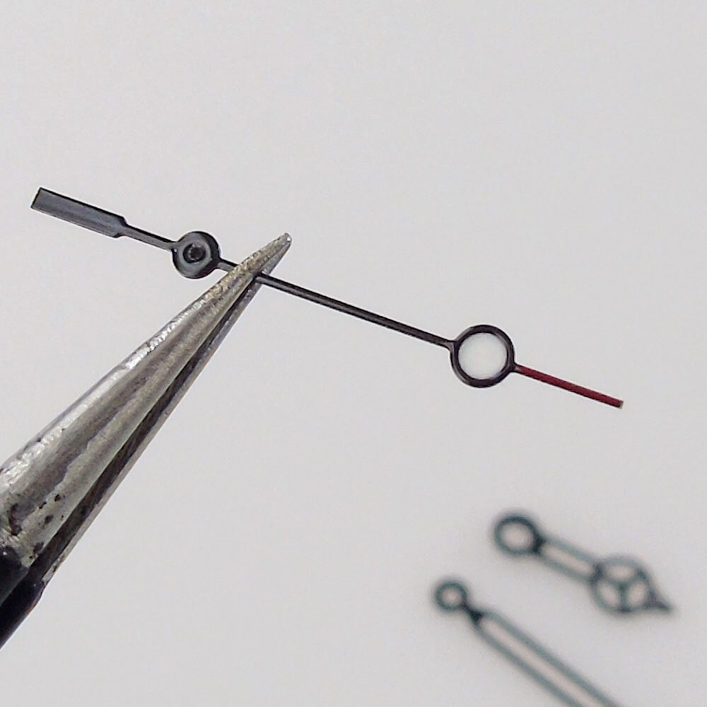 Black Watch Hands fit MIYOTA DG NH35A NH36A Luminous Needles Set 7s25 7s35