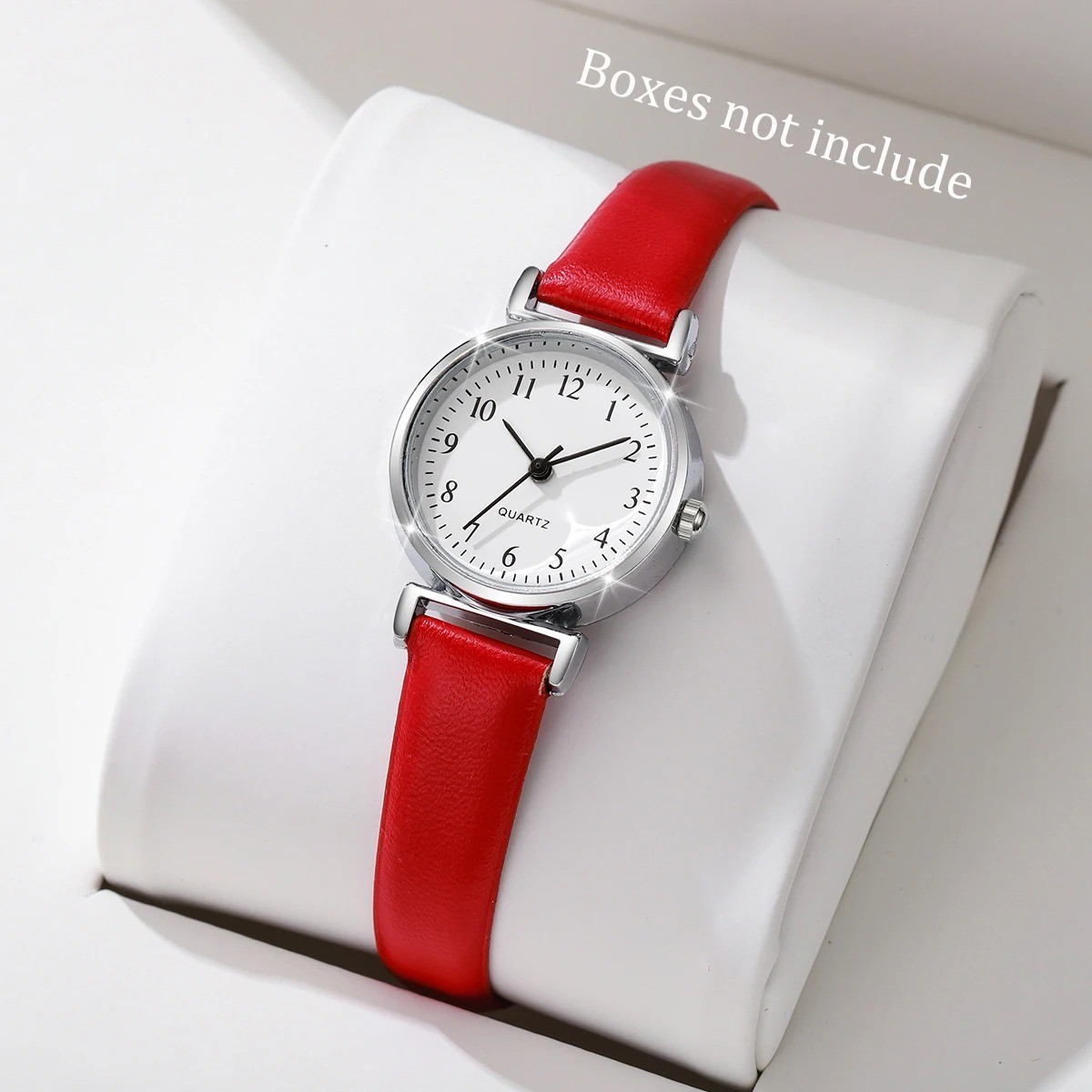 Fashion Small Dial Women’s Watch – Simple Leather Band, Analog Quartz Wristwatch