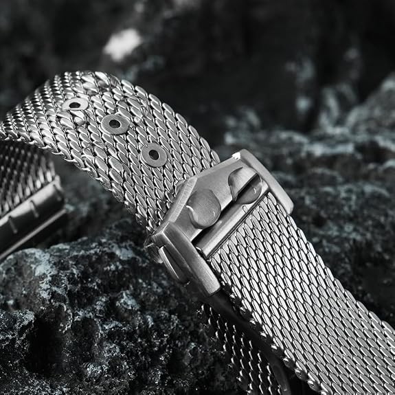 Omega mesh bracelet strap 20mm 916L Stainless Stee