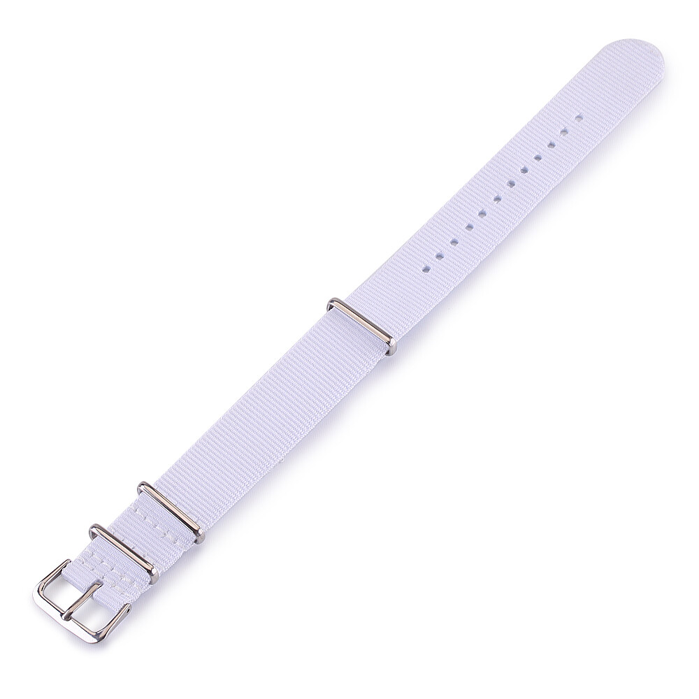 18mm 20mm 22mm 24mm Canvas Military Nylon Watch Strap Band