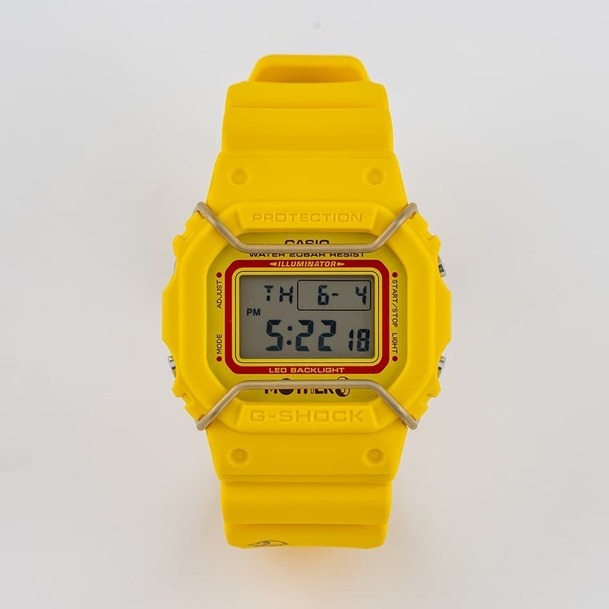 CASIO G-SHOCK x MOTHER 3 DW-5600 20th Anniversary Yellow Japan Exclusive NEW b