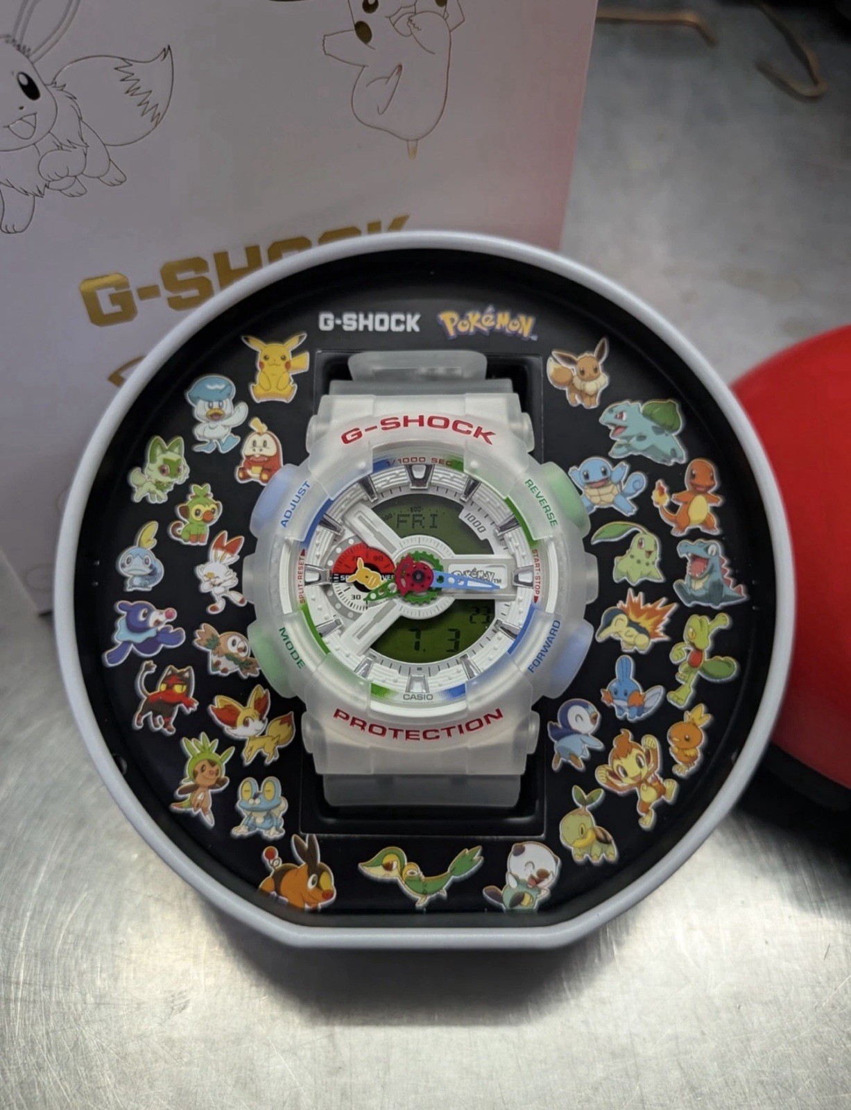 CASIO Pokémon x G-SHOCK GA-110PKM-7ACR 30th Anniversar! SHIPS NOW IN HAND 🔥