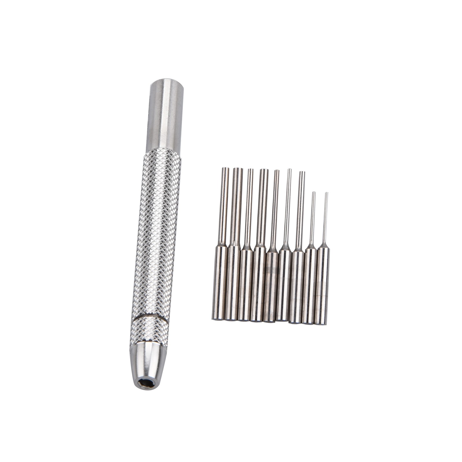 0.5mm-1.6mm Bit Stainless Steel Watch Bracelet Remover Pin Punch Tool 9 In 1 A