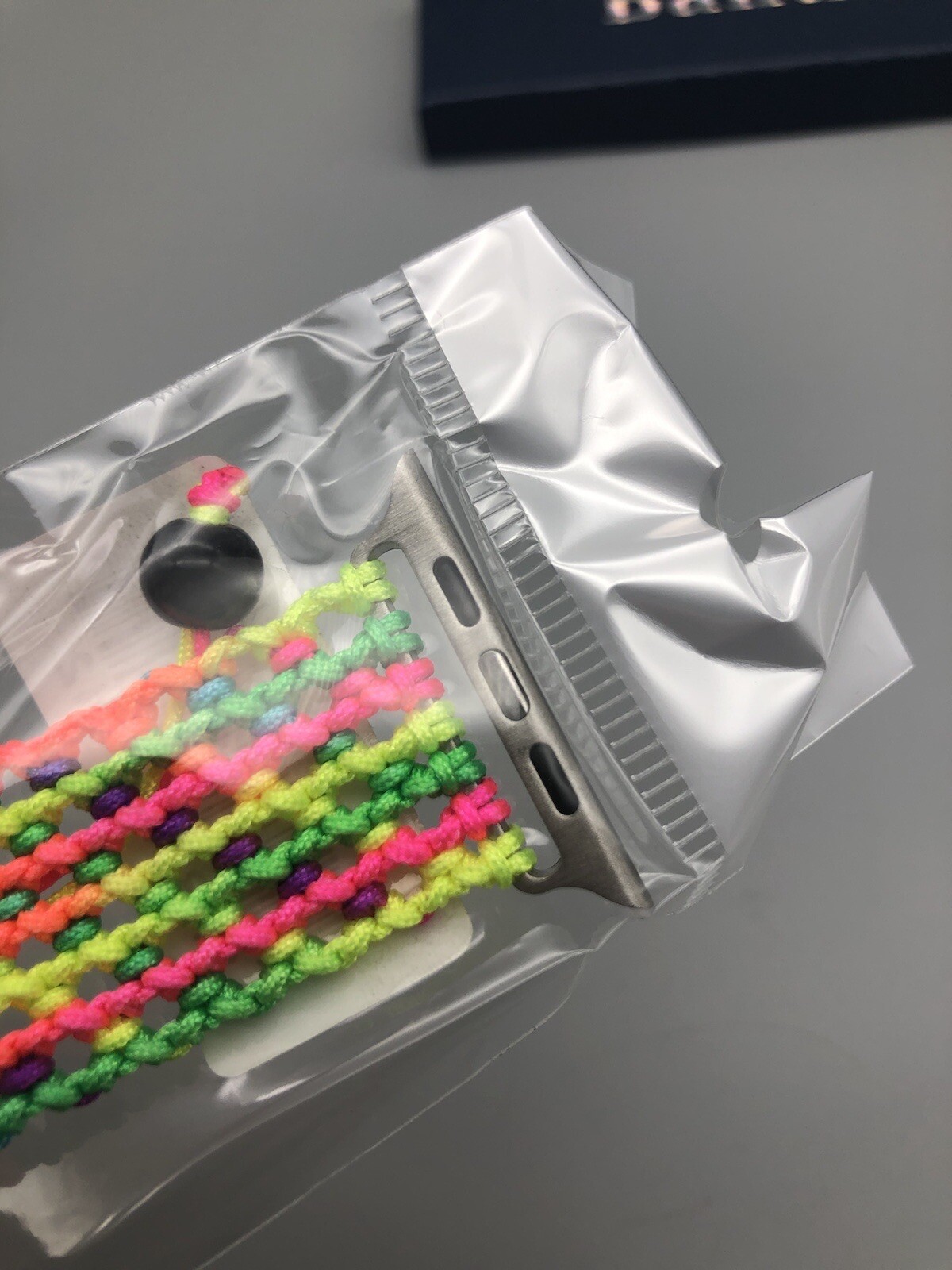 Bandmax Compatible for Rainbow LGBT Apple Watch Band 42MM Braided Drawstring