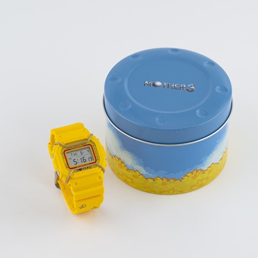CASIO G-SHOCK x MOTHER 3 DW-5600 20th Anniversary Yellow Japan Exclusive NEW b