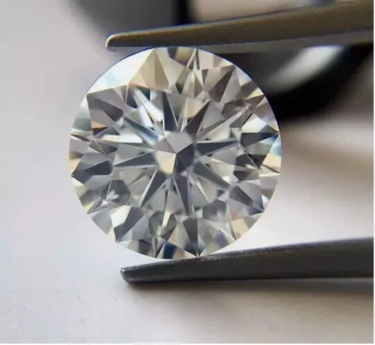 Lab-Grown 1.00Ct CVD Diamond 6.50mm Round D, Clarity FL ,Certified Loose Diamond