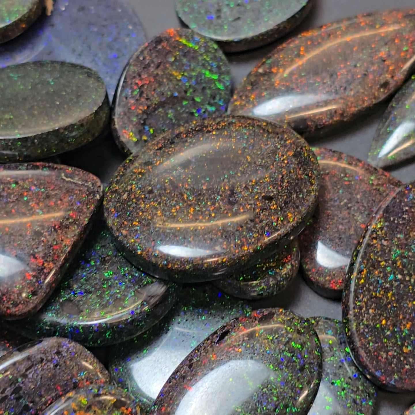 Andamooka Rainbow Matrix Opal – Hand-Picked from 500+ Available – Affordable Bul
