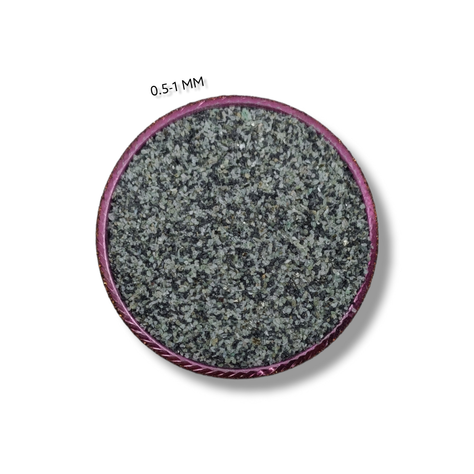 Crushed Gemstone Coarse 0.5-1 MM Crushed Powder For Ring Inlay Woodwork Inlay