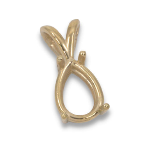 Pear Pre-notched Pendant Mounting