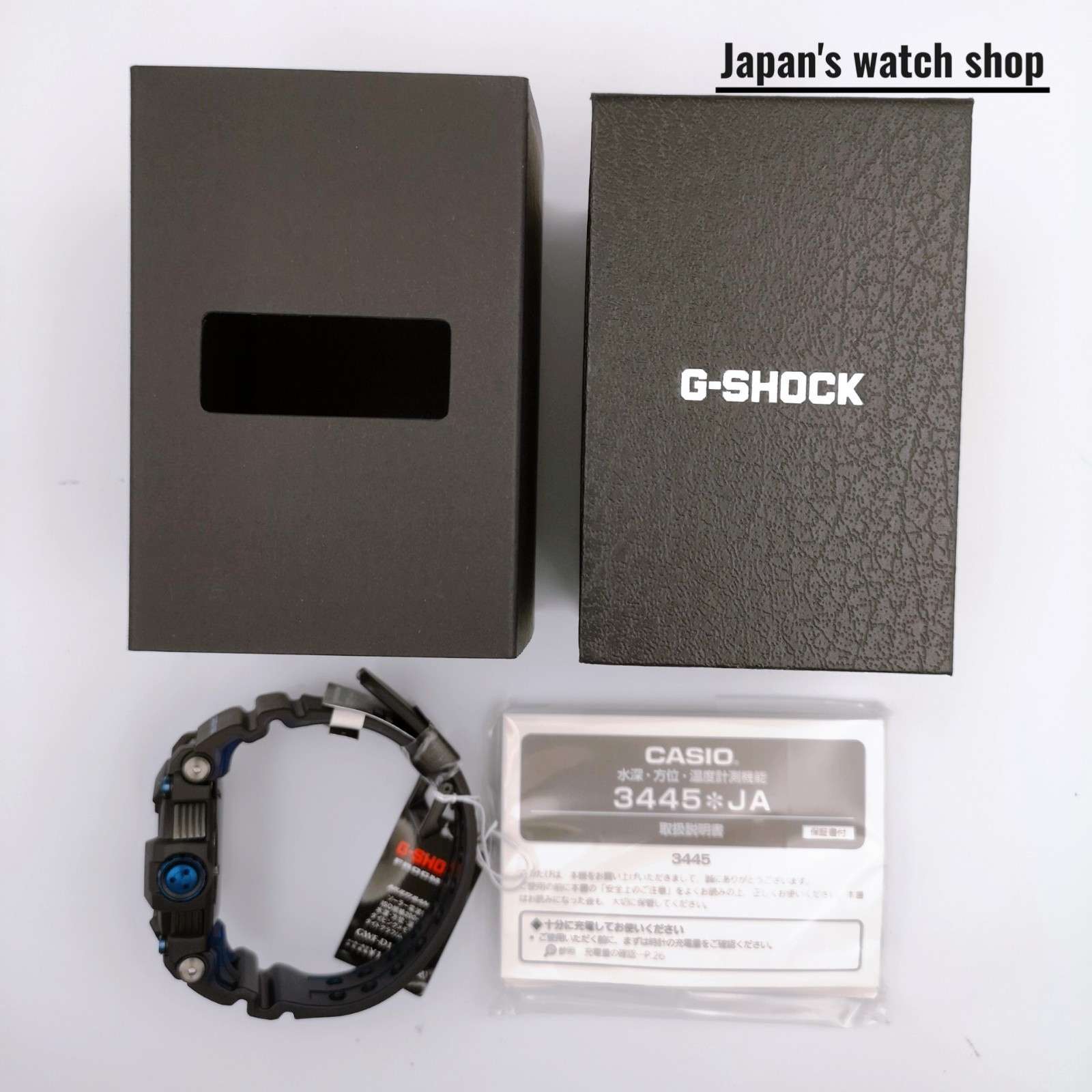 CASIO G-SHOCK GWF-D1000B-1JF Blue Master of G FROGMAN 6 Men’s Watch New in Box