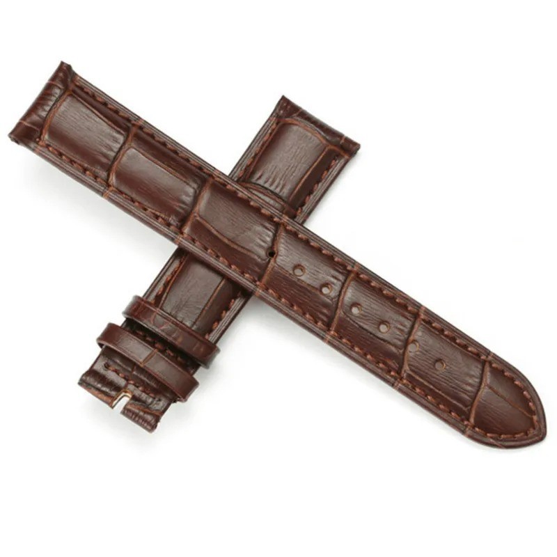 12mm 14mm 16mm 17mm 18mm 20mm 21mm 22mm Genuine Leather Watch Band Replacement