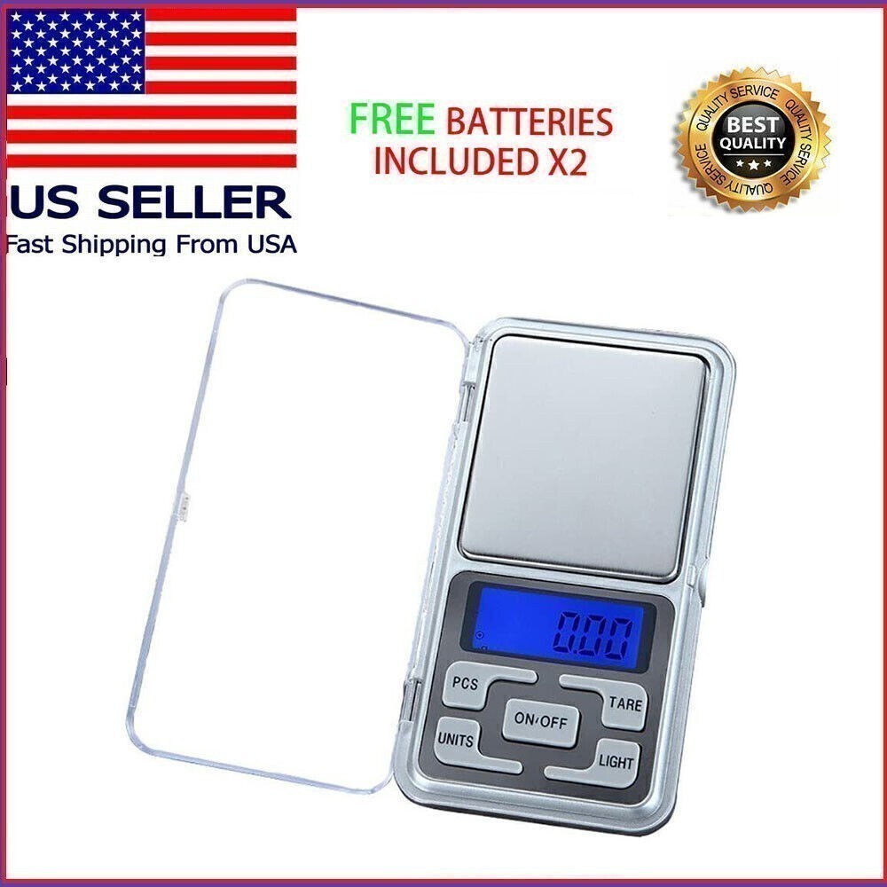 HighPrecision Mini Digital LCD Balance Weight Pocket Small Jewelry Diamond Scale