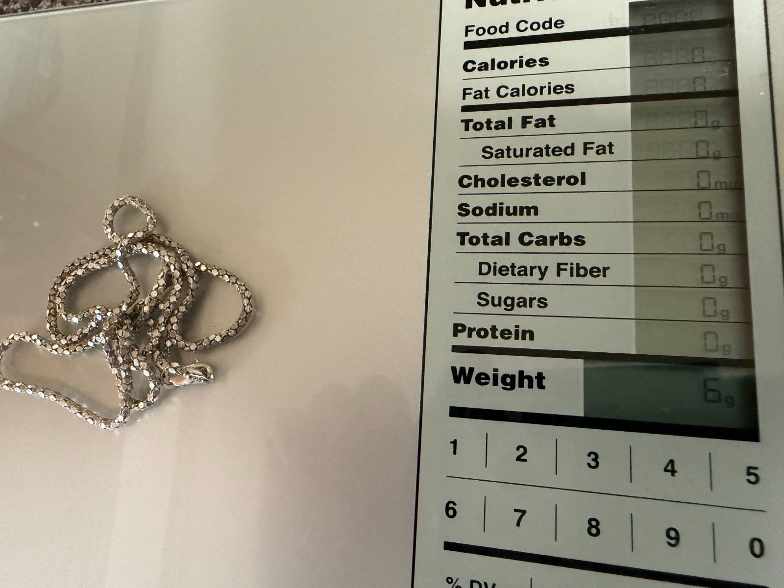 Vintage Sterling Silver Chain Snake Scale Popcorn 24″ 6g Gorgeous Stamped FAS
