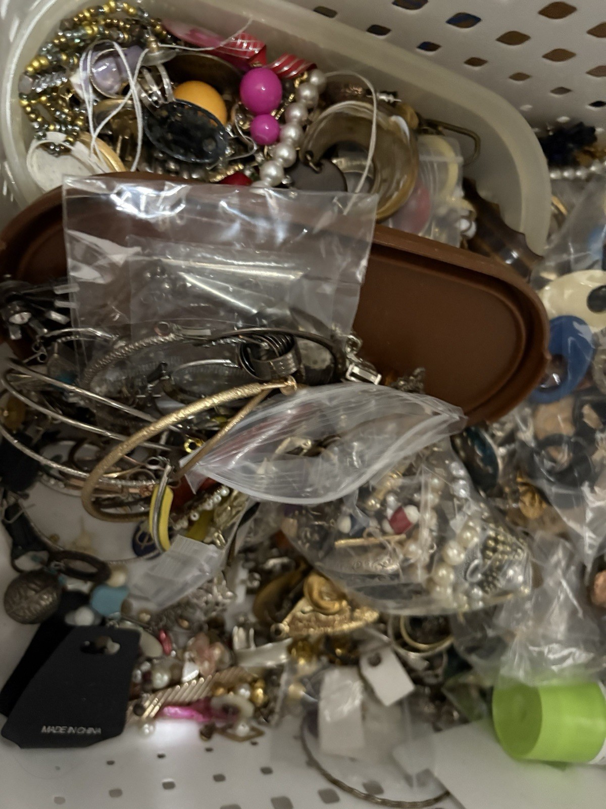 Mystery Jewelry Curation Jar- All Wearable – No Junk 1/2 Lb *see Description*